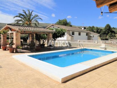 Exterior view of House or chalet for sale in Ontinyent  with Air Conditioner, Heating and Swimming Pool