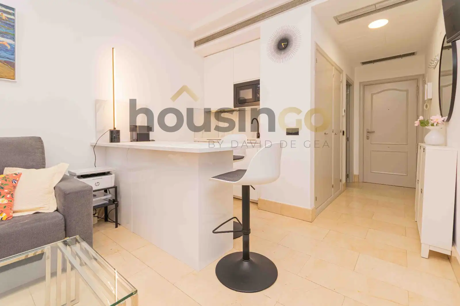 Kitchen of Study for rent in Madrid  with Heating, Furnished and Washing machine