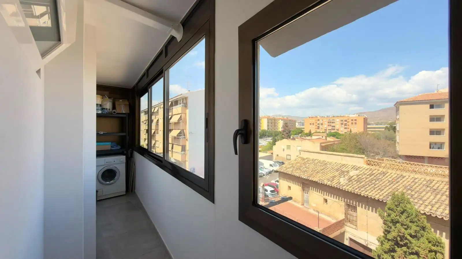 Terrasse von Wohnung zum Verkauf in Villajoyosa / La Vila Joiosa mit Klimaanlage, Heizung und Terrasse