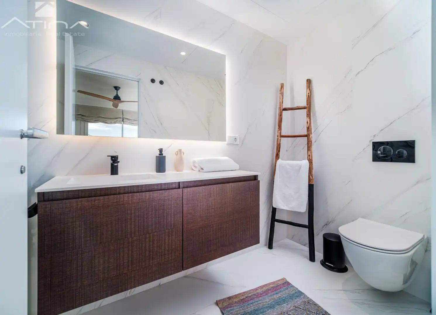 Baño de Ático en venta en Jávea / Xàbia con Aire acondicionado, Calefacción y Jardín privado