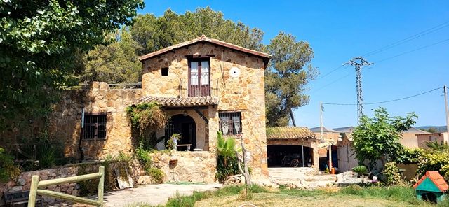 Vista exterior de Finca rústica en venta en Altura con Jardín privado, Terraza y Piscina