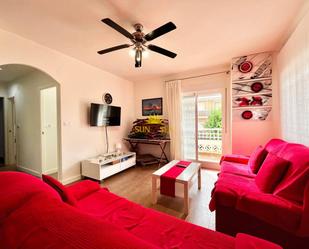 Living room of Apartment to rent in Los Alcázares  with Air Conditioner and Balcony