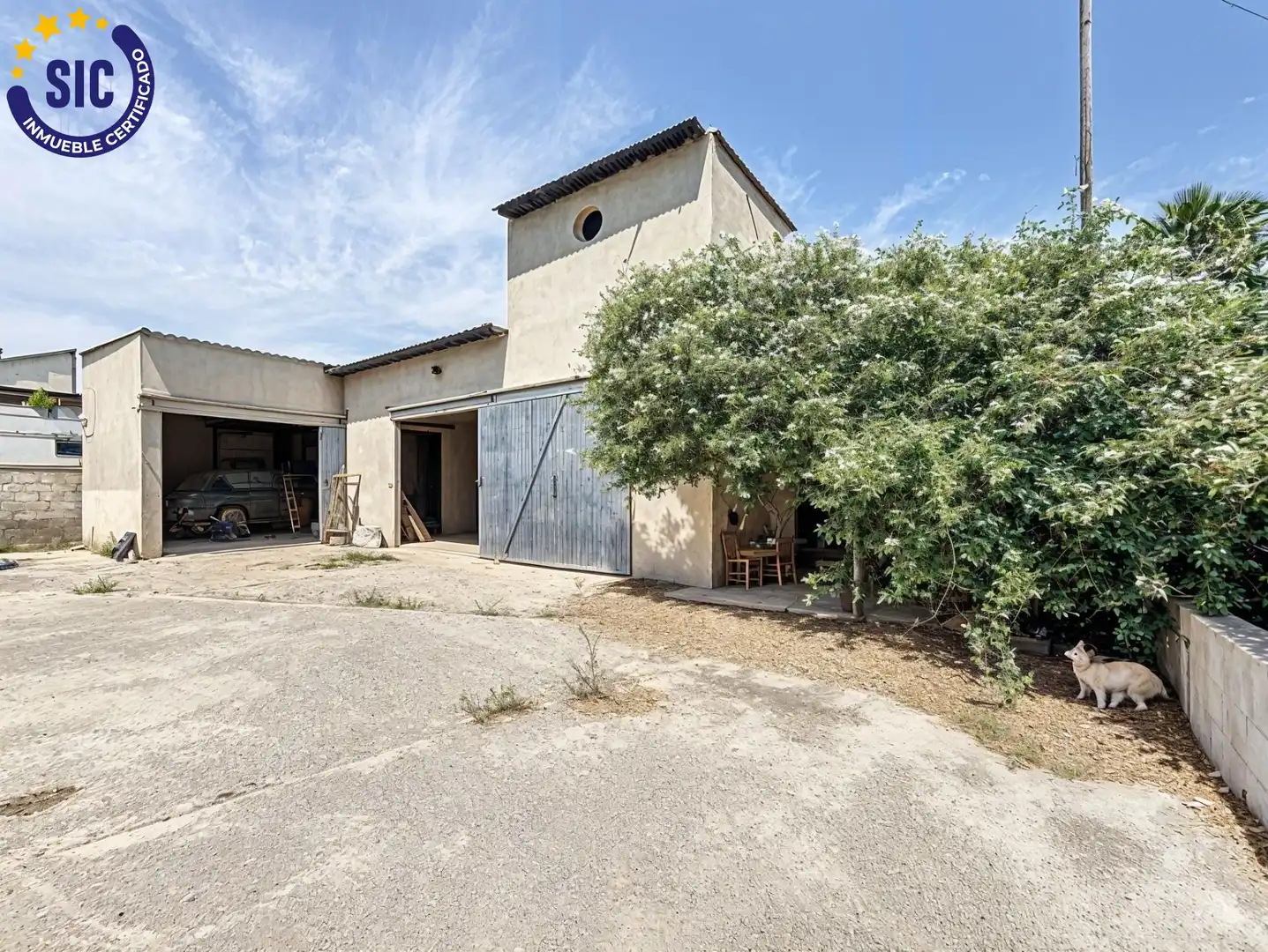 Vista exterior de Casa o chalet en venta en Llocnou d'En Fenollet con Terraza