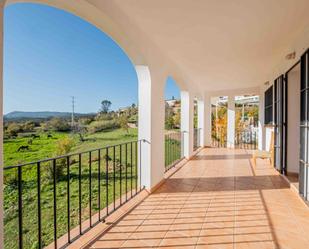 Jardí de Casa o xalet de lloguer en Cañaveral de León amb Aire condicionat, Terrassa i Balcó