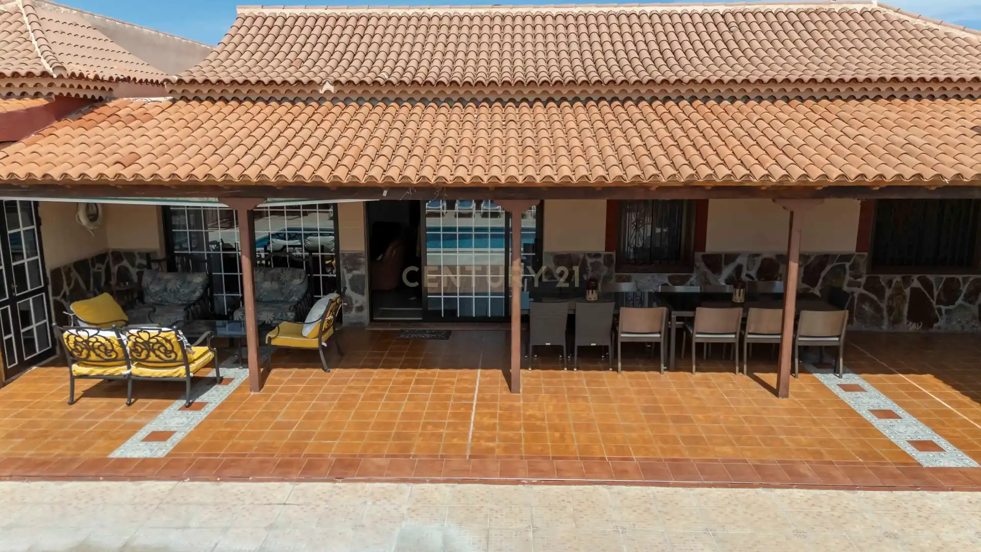 Terraza de Casa o chalet en venta en Arona con Piscina