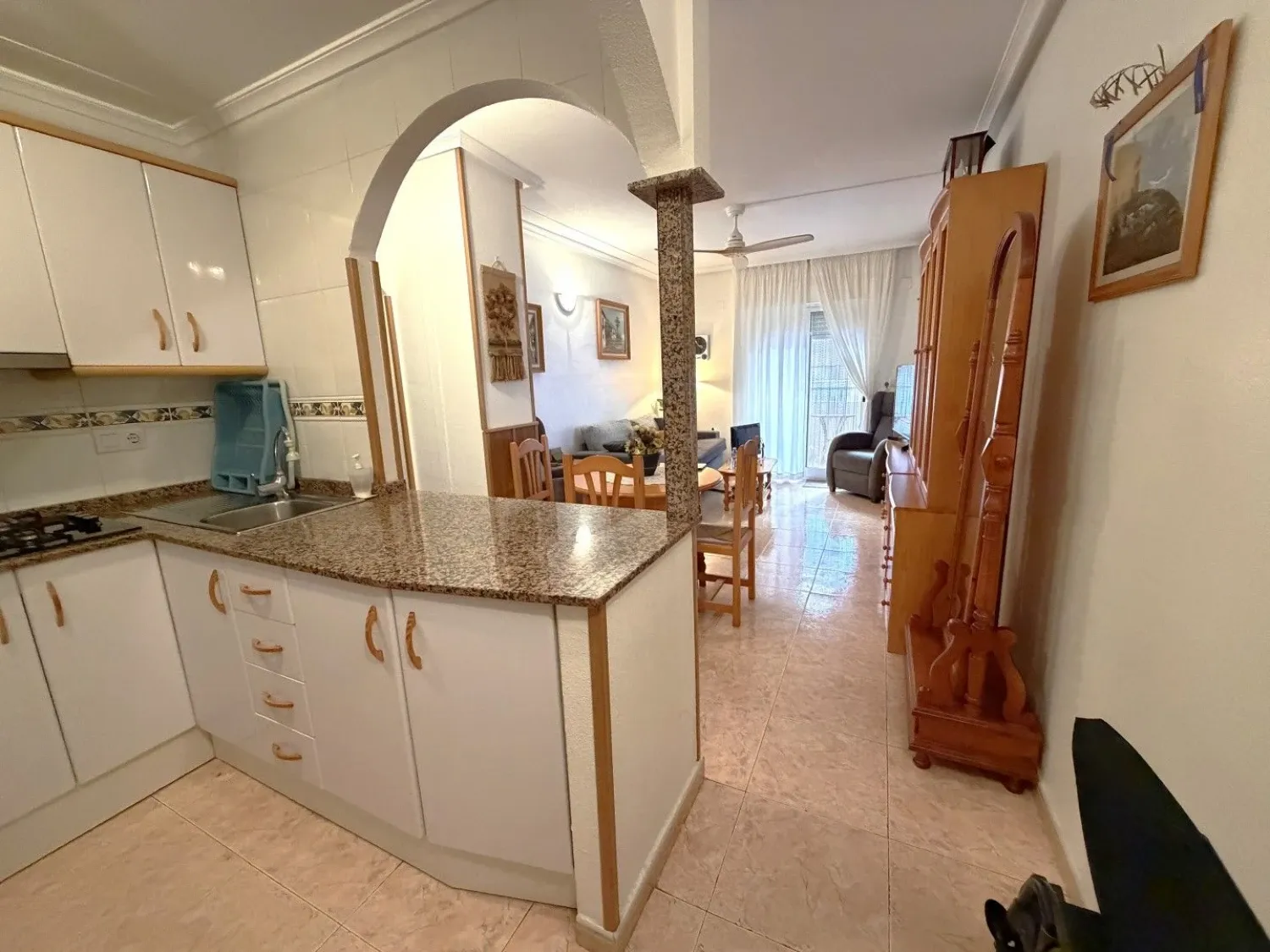 Cocina de Piso de alquiler en  Valencia Capital con Terraza, Trastero y Piscina