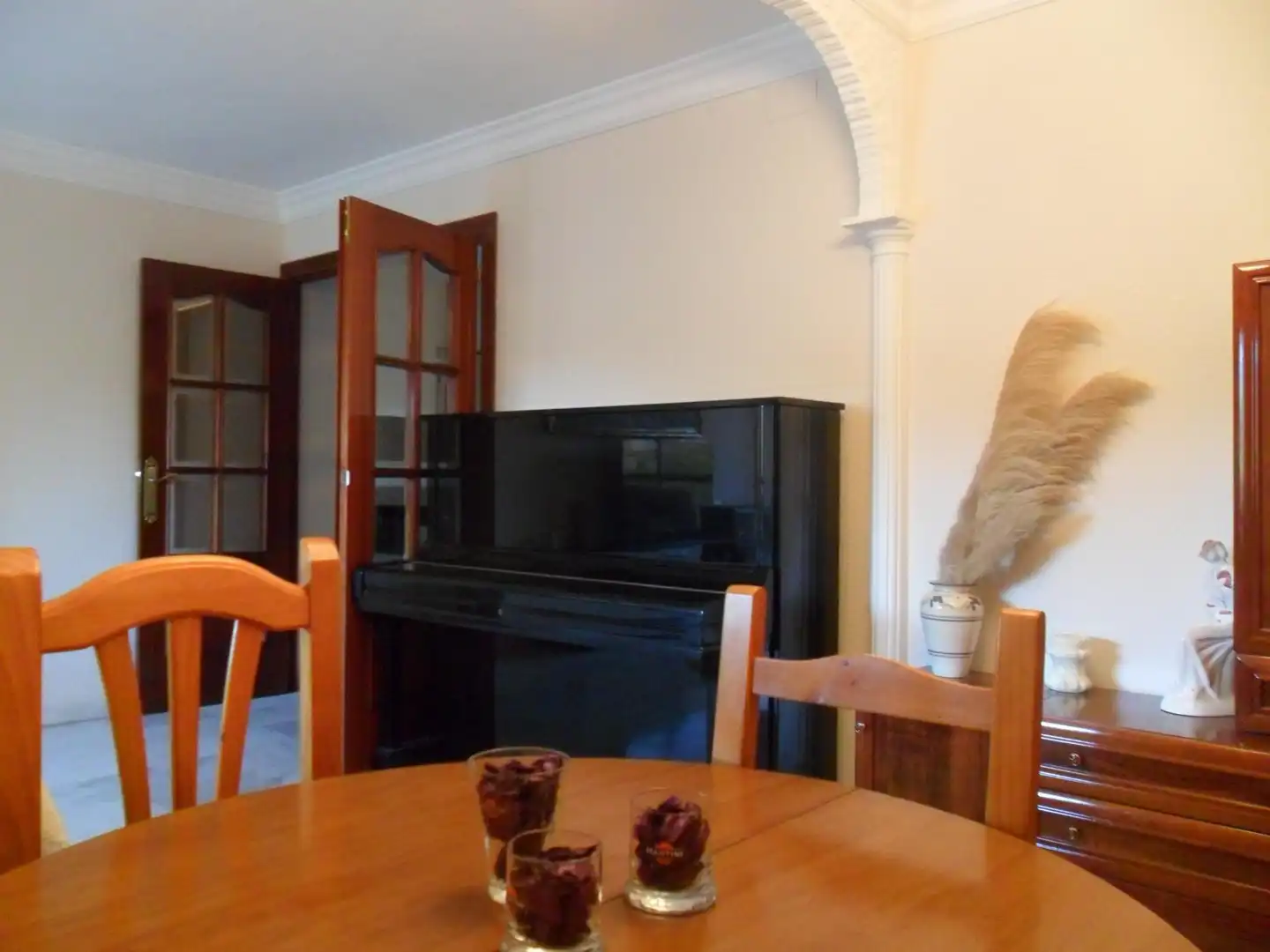Dining room of Flat for rent in Granada  with Terrace and Furnished