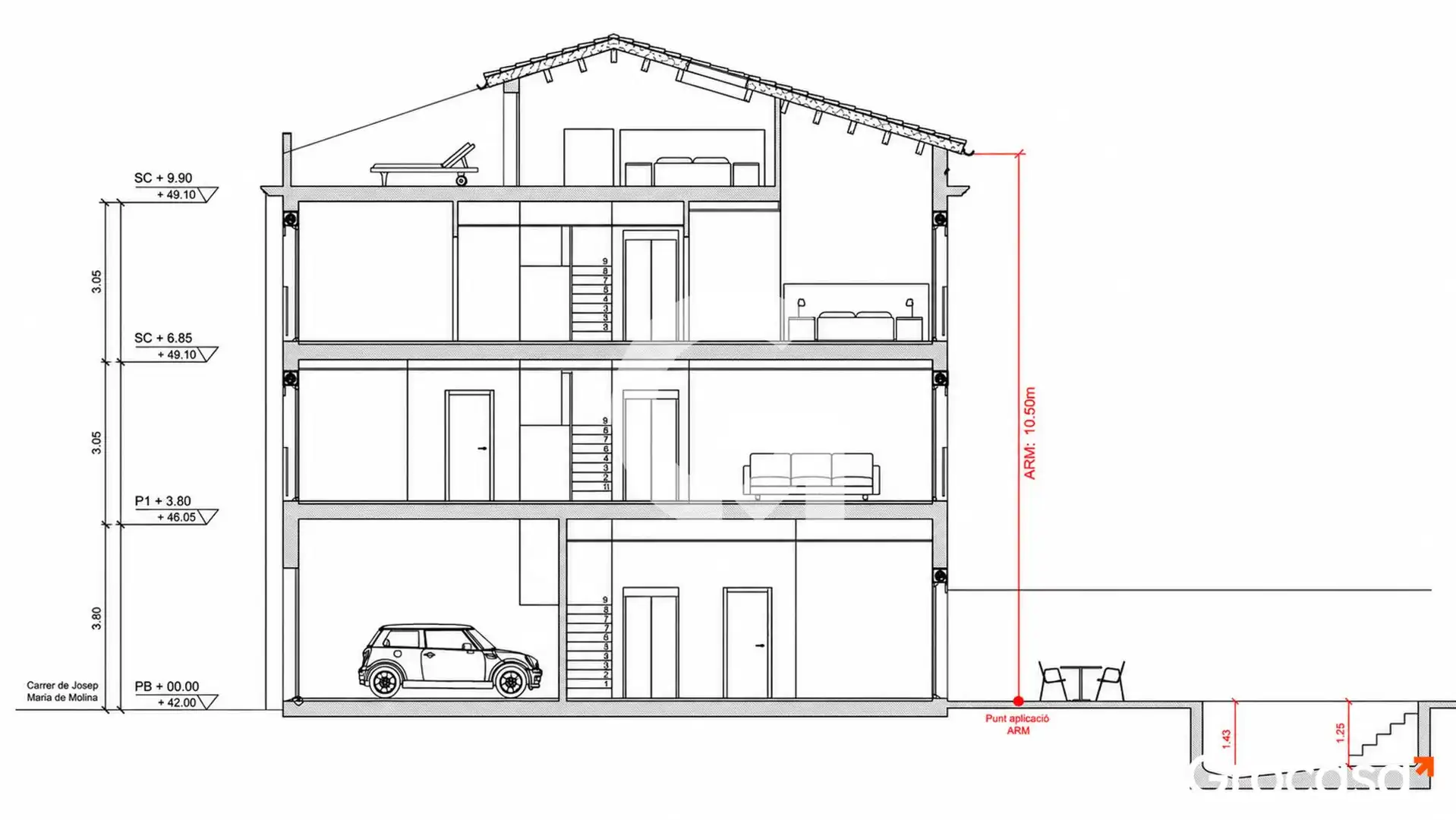 Casa o xalet en venda en Sant Feliu de Llobregat amb Terrassa i Balcó