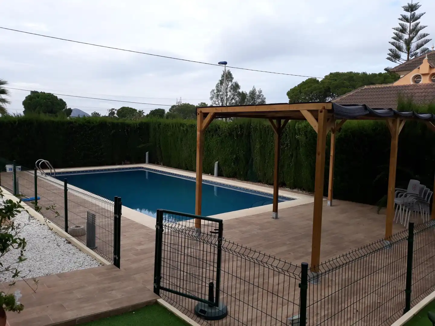 Swimming pool of Houses for sale in Cartagena  with Air Conditioner, Heating and Private garden