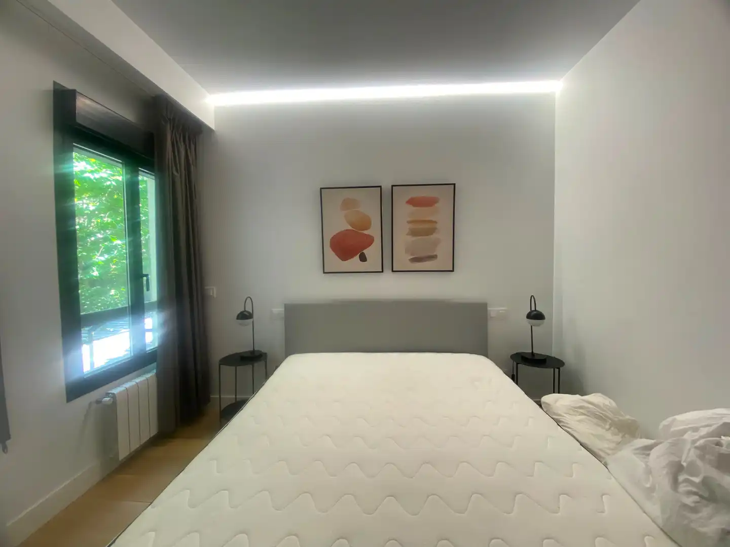 Bedroom of Apartments for rent in Madrid  with Air Conditioner, Heating and Furnished