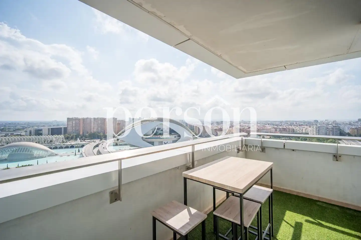 Terraza de Piso de alquiler en Valencia con Aire acondicionado, Calefacción y Terraza