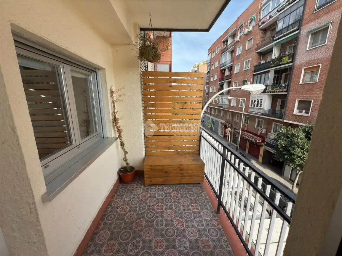 Terraza de Piso de alquiler en Barrio de Salamanca