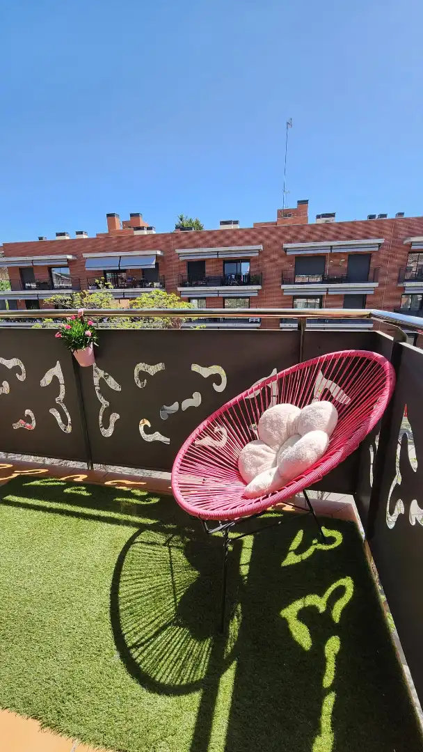 Terrasse von Dachboden zum Verkauf in Rubí mit Klimaanlage, Heizung und Terrasse