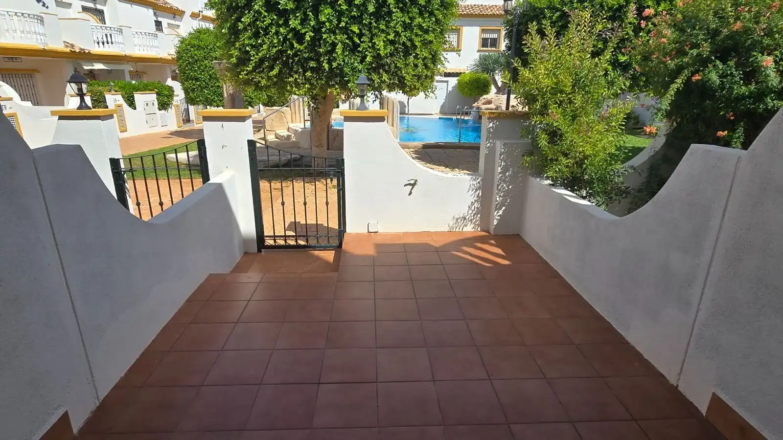 Terraza de Casa adosada de alquiler en Orihuela Costa
