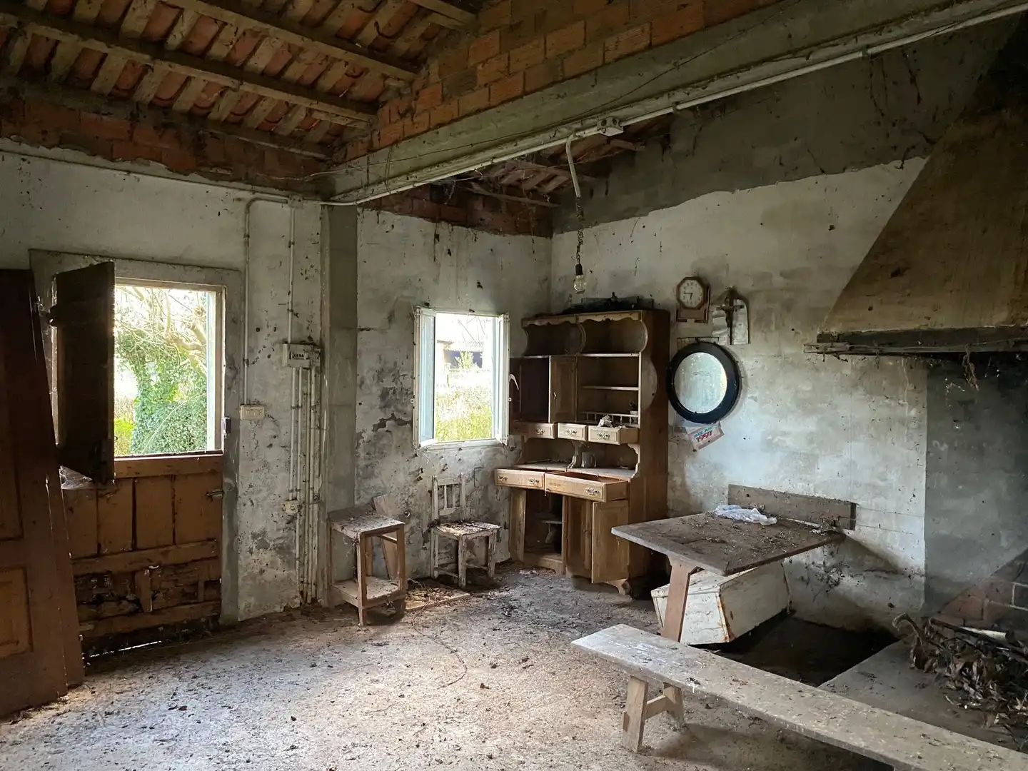 Cuina de Casa o xalet en venda en Arzúa