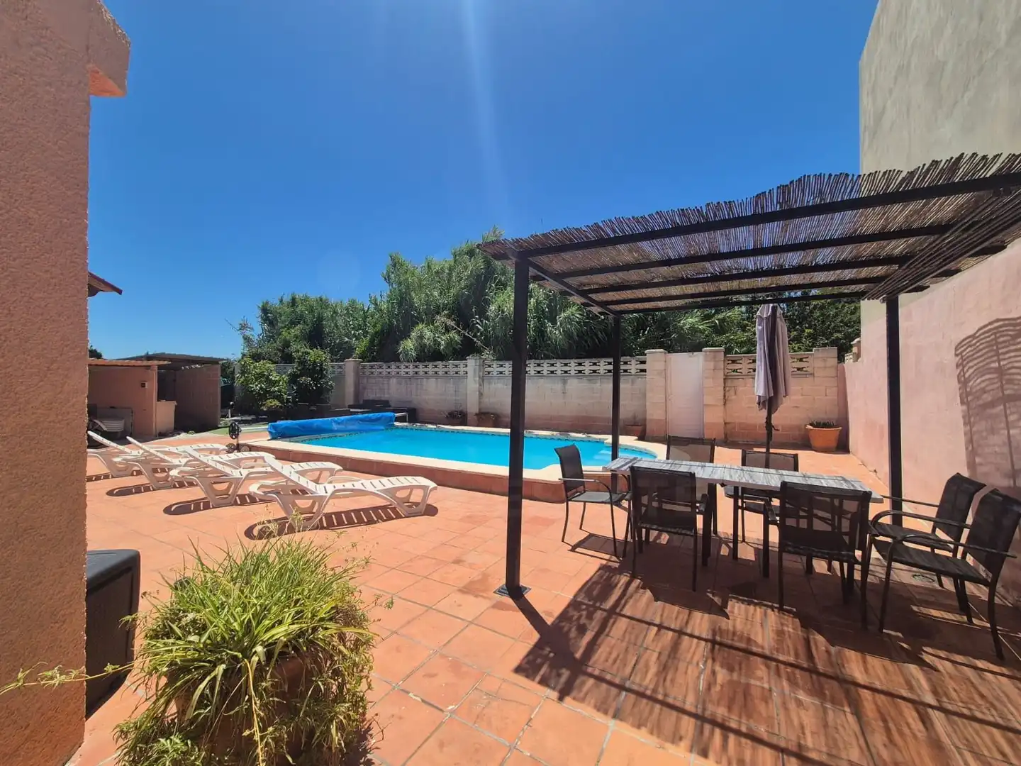 Swimming pool of Houses for sale in Gandia  with Air Conditioner, Heating and Terrace