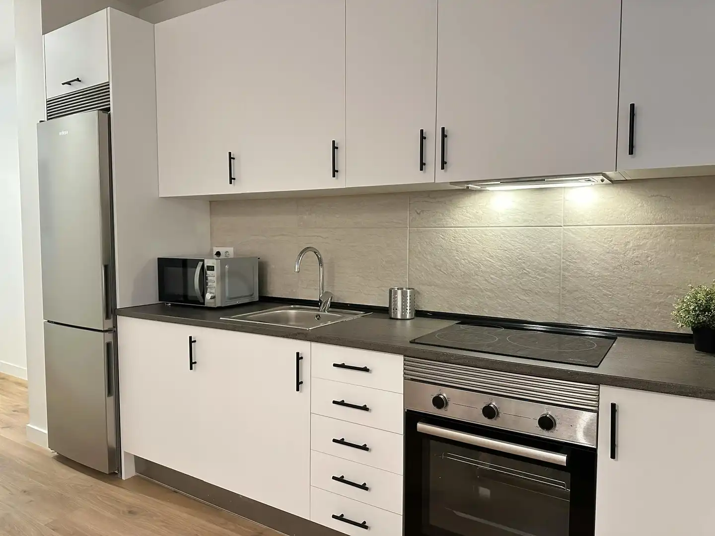 Kitchen of Flat for share in Alcorcón  with Heating, Furnished and Internet