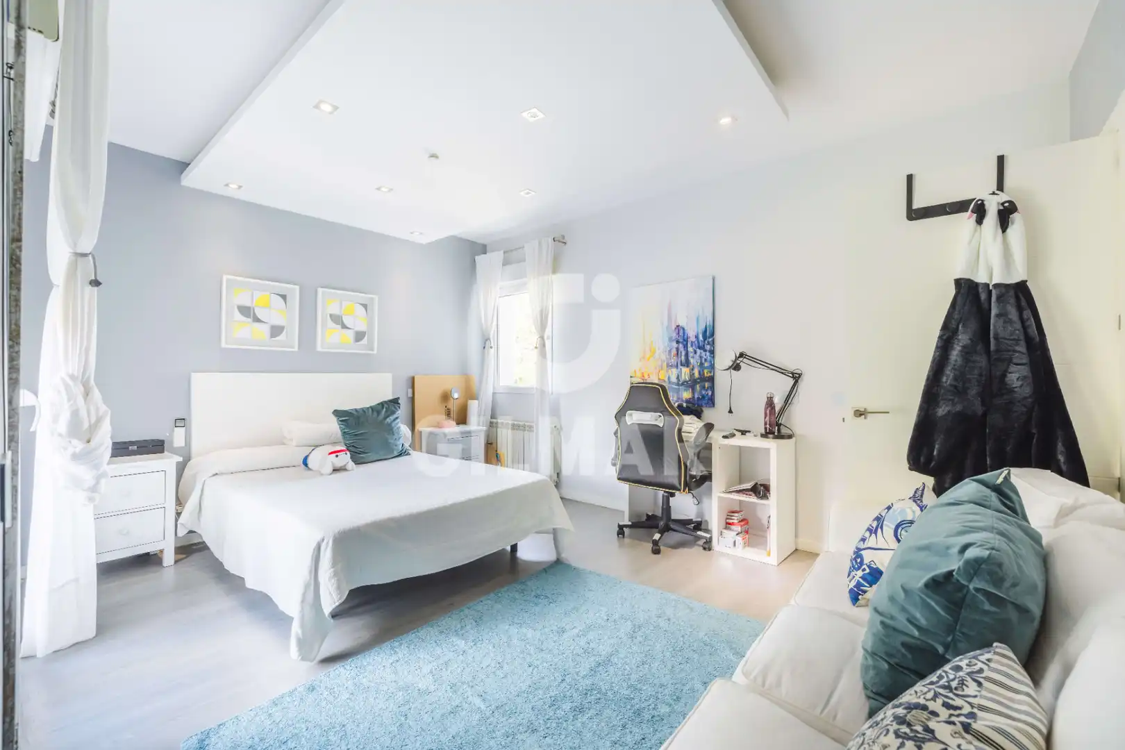 Bedroom of Houses for sale in Las Rozas de Madrid  with Air Conditioner, Heating and Private garden