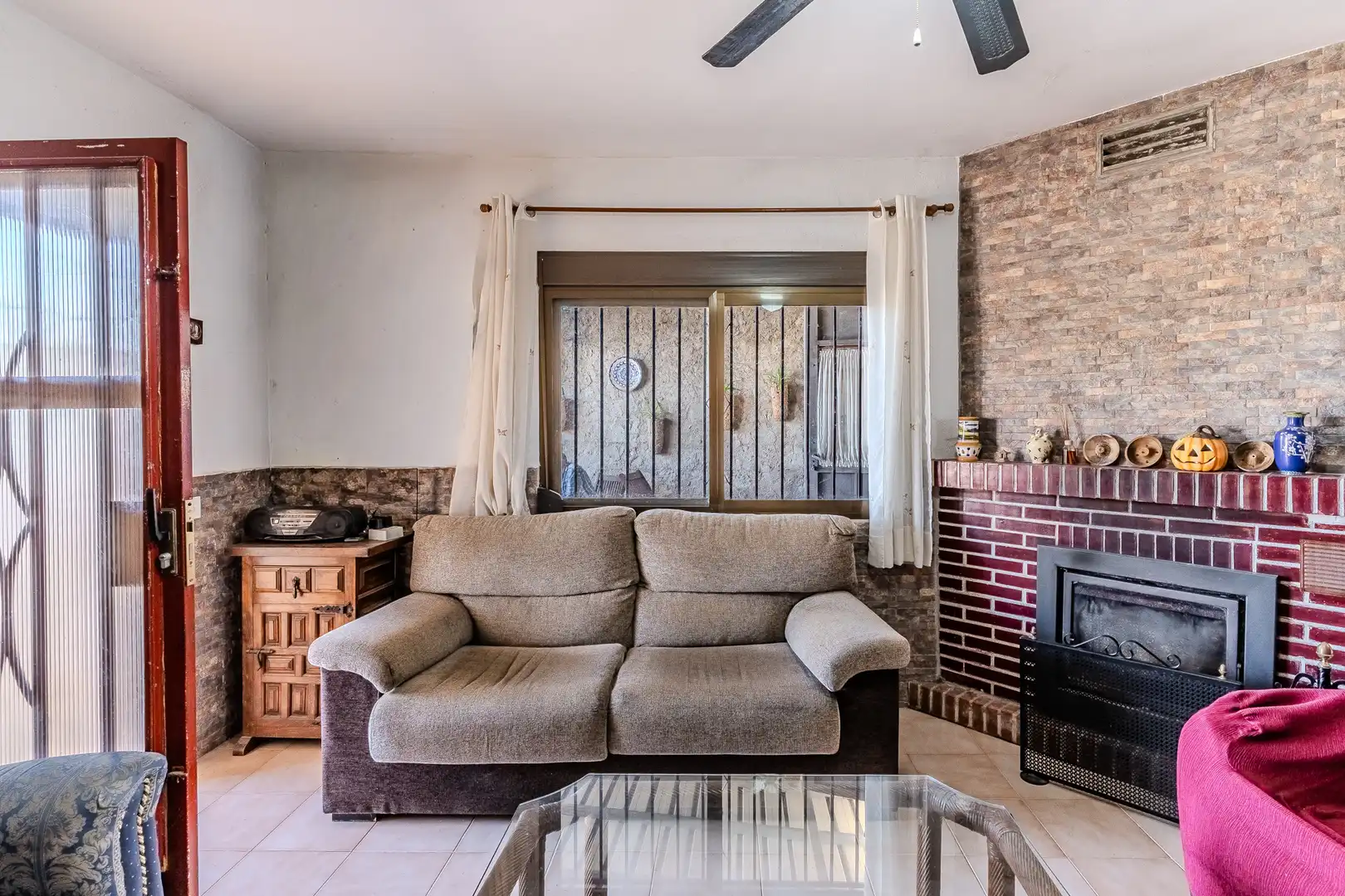 Sala de estar de Casa o chalet en venta en Benicarló con Calefacción, Jardín privado y Terraza
