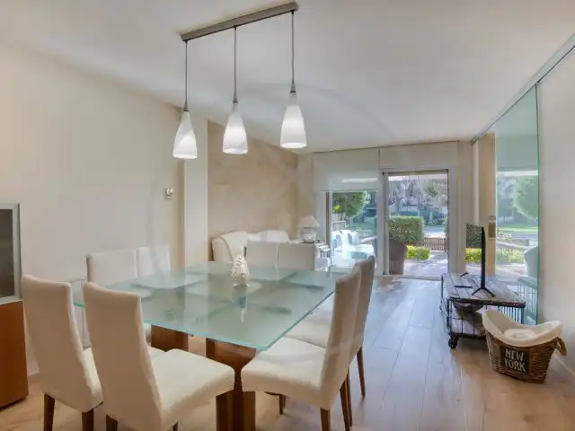 Comedor de Planta baja en venta en Calonge i Sant Antoni con Aire acondicionado, Calefacción y Jardín privado