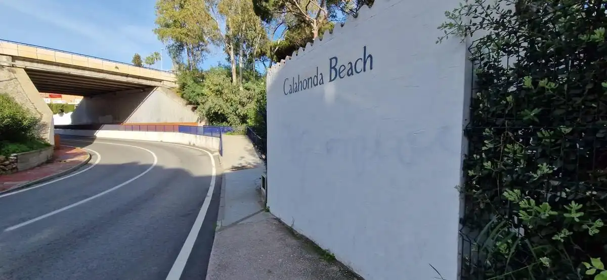 Vista exterior de Piso en venta en Marbella con Terraza