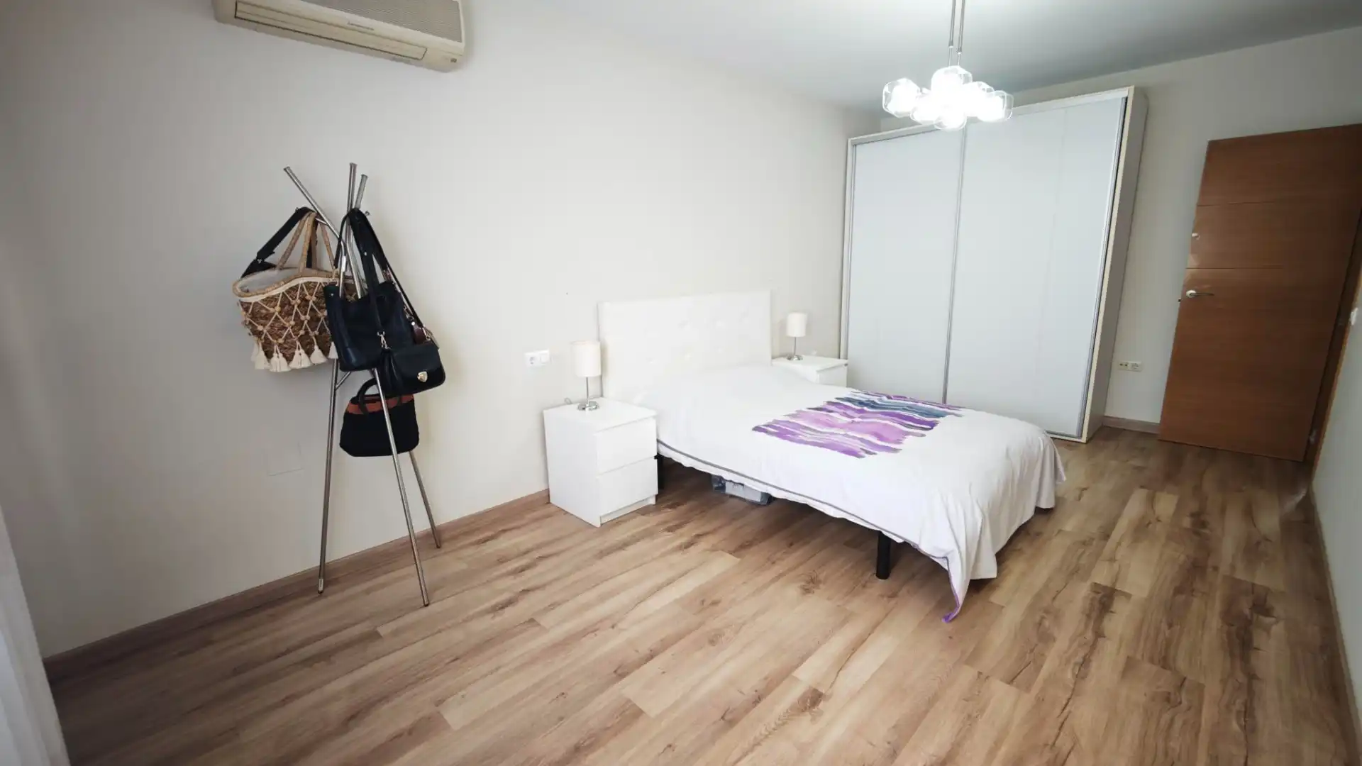 Bedroom of Detached homes for sale in Roquetas de Mar  with Air Conditioner, Furnished and Balcony