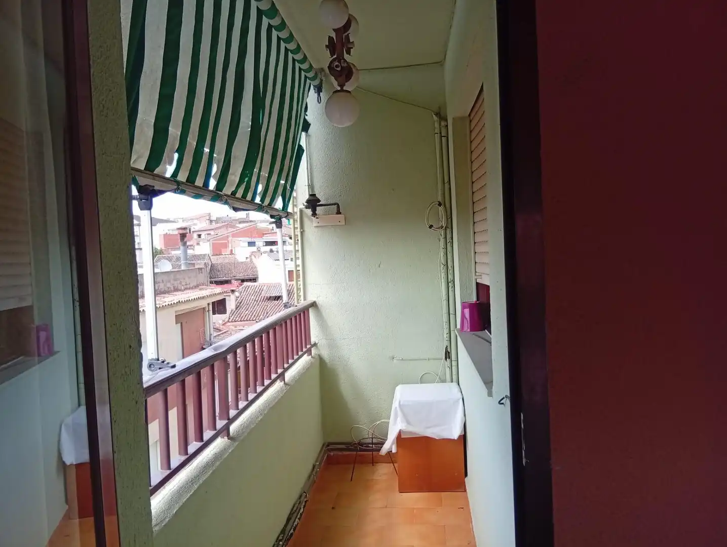 Terrassa de Pis en venda en La Pobla del Duc amb Balcó