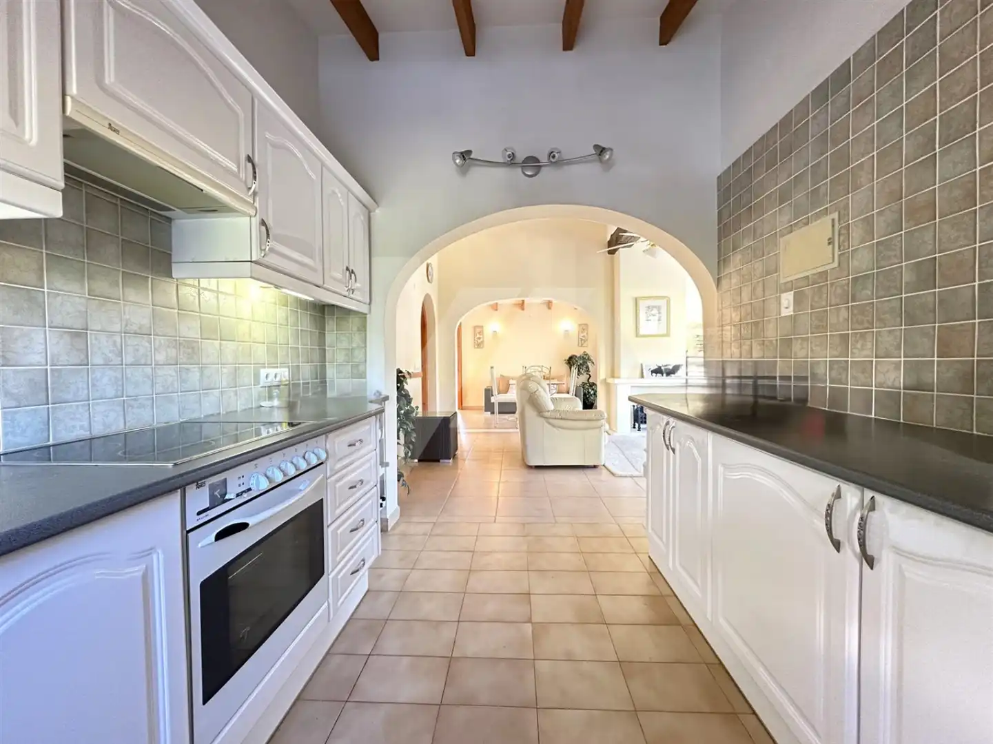 Cocina de Casa o chalet en venta en Benissa con Aire acondicionado, Calefacción y Jardín privado