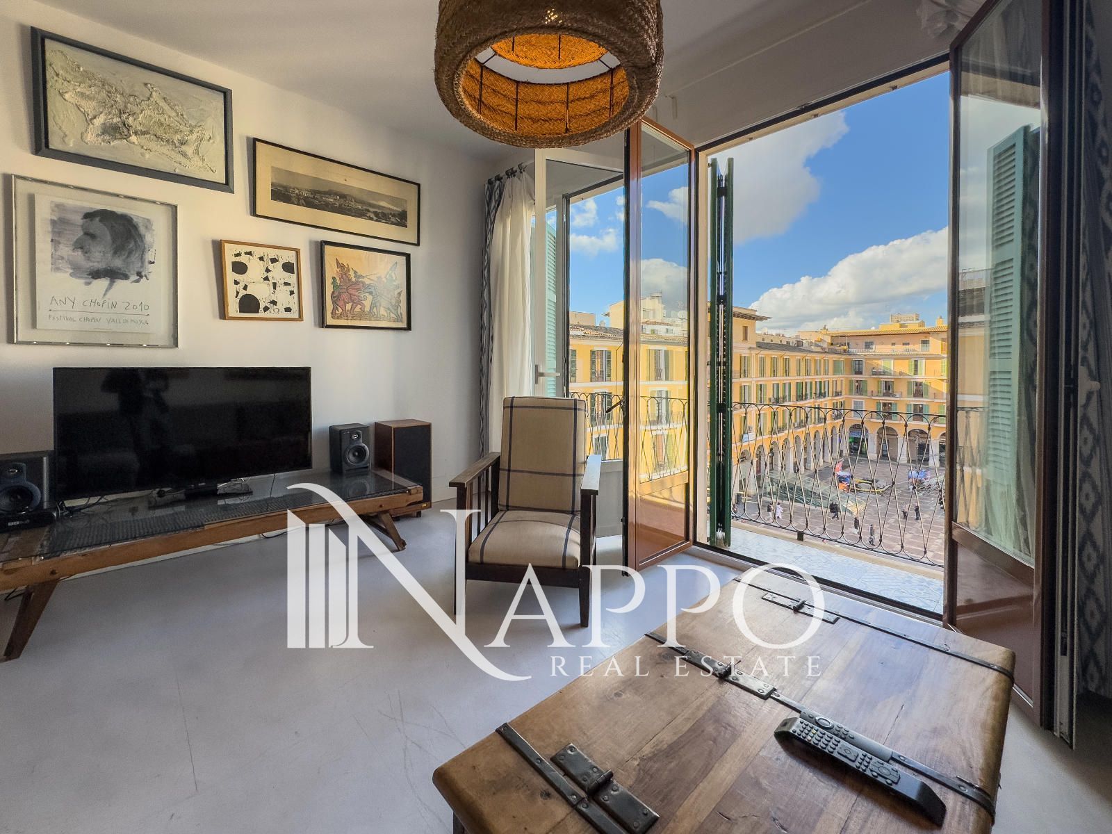 Living room of Flat to rent in  Palma de Mallorca  with Air Conditioner, Heating and Terrace