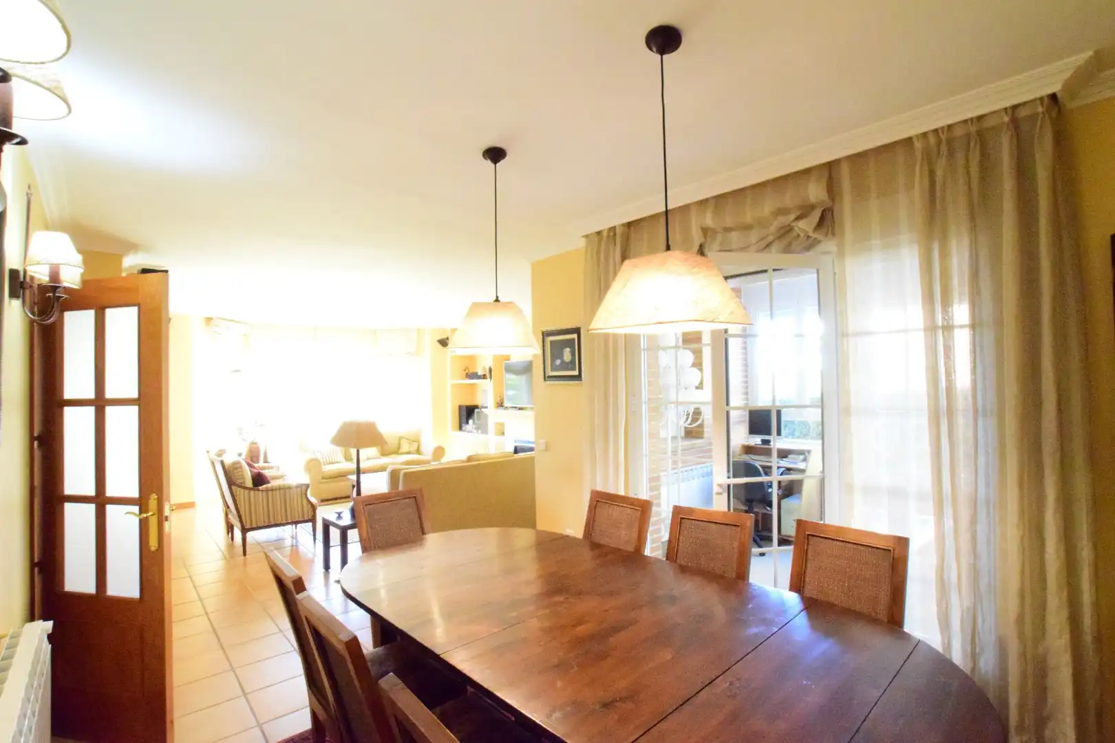 Comedor de Casa o chalet de alquiler en Soto del Real con Calefacción, Jardín privado y Amueblado