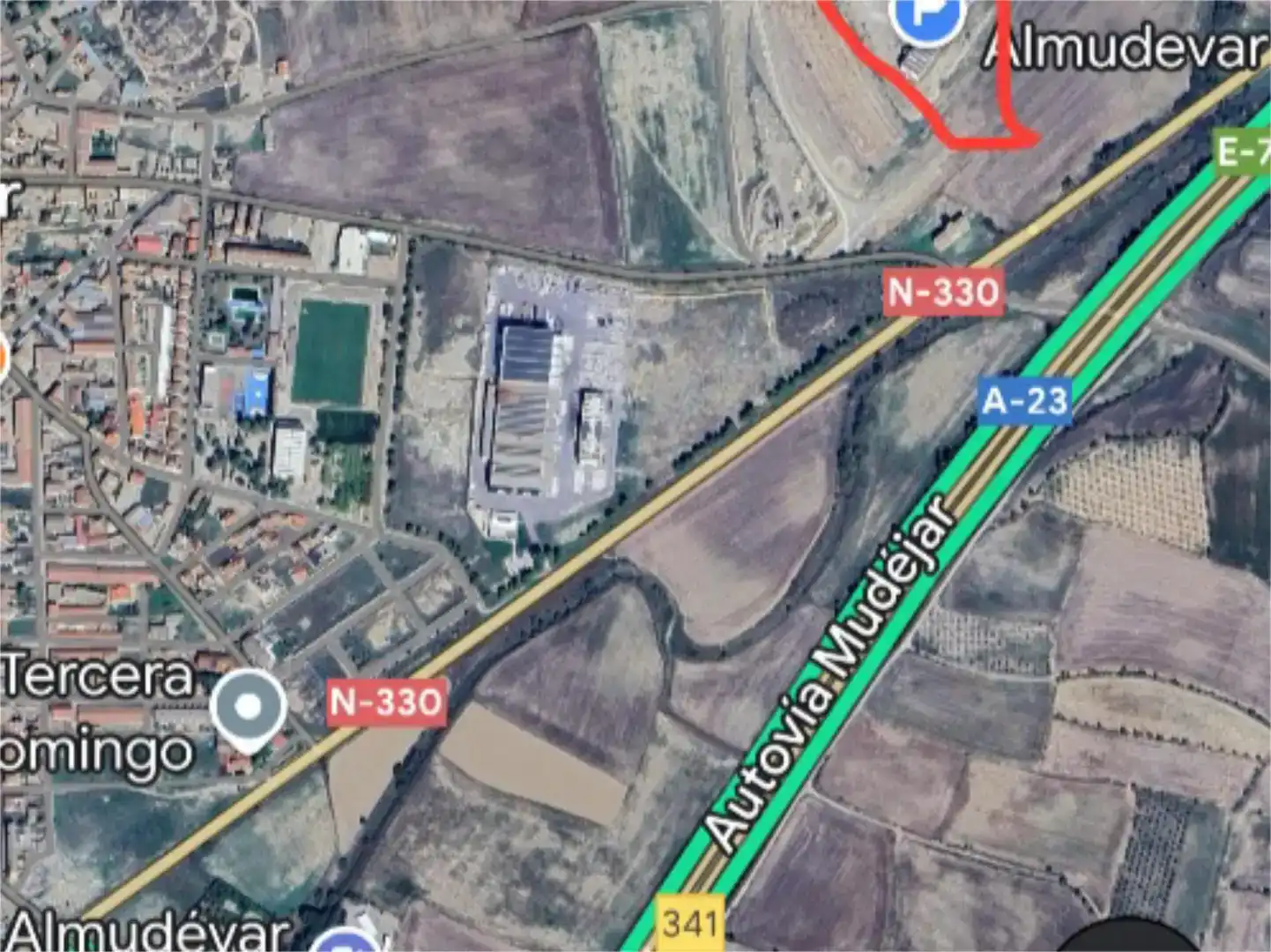 Nau industrial en venda en Almudévar