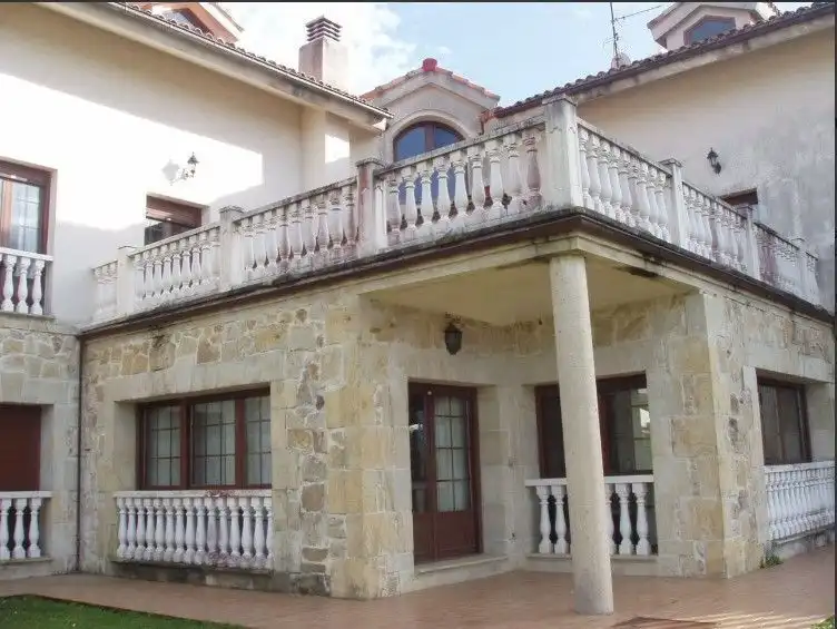 Vista exterior de Casa o chalet en venta en Barrika con Calefacción, Jardín privado y Terraza