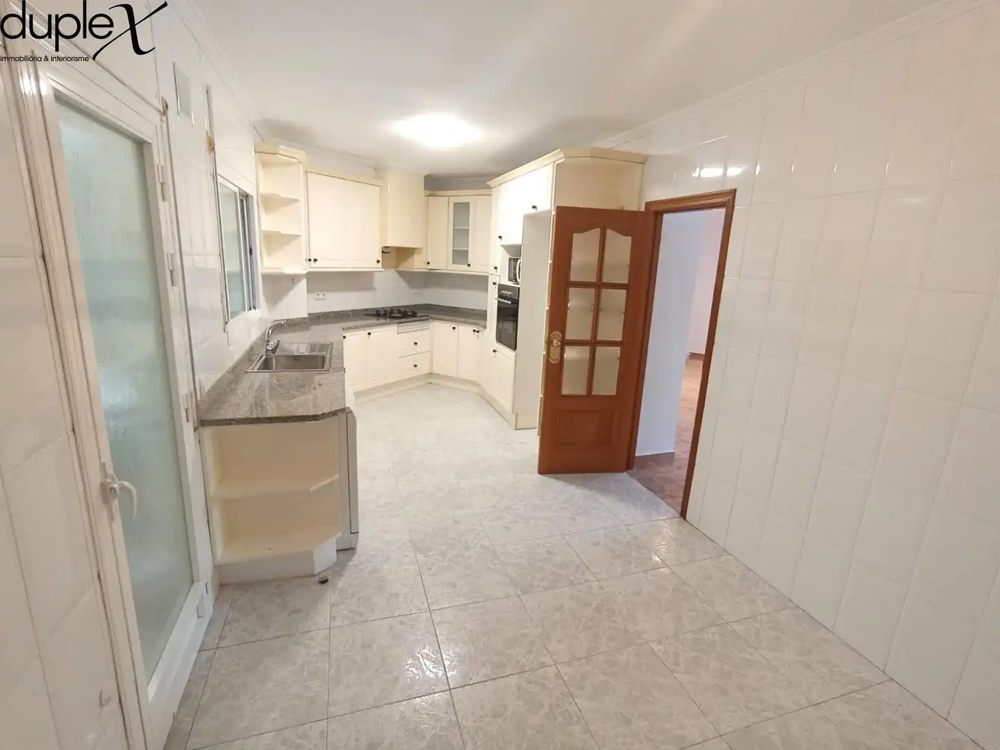 Kitchen of Flat for rent in Mataró  with Heating and Balcony