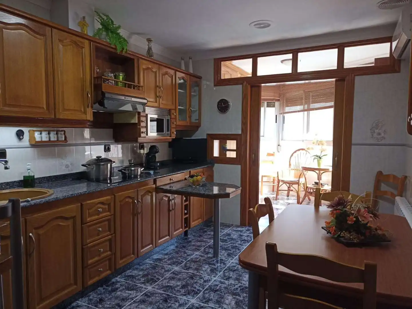 Küche von Wohnung zum Verkauf in Pliego mit Klimaanlage, Heizung und Terrasse
