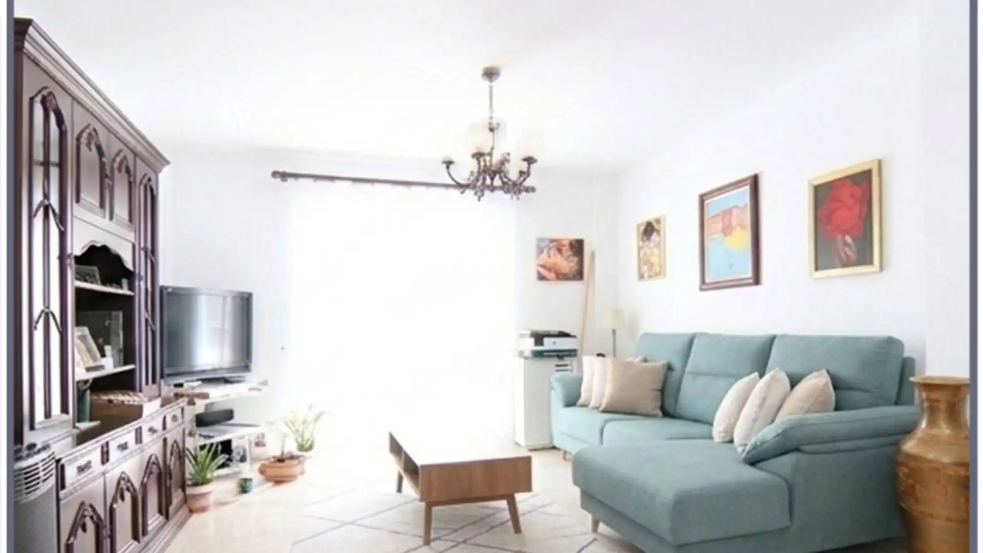 Living room of Flat for sale in Muro  with Storage room