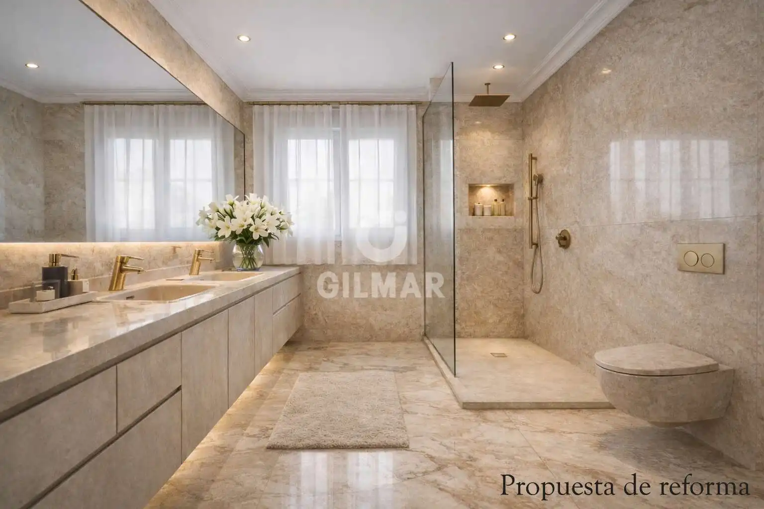 Bathroom of Houses for sale in Pozuelo de Alarcón  with Heating, Private garden and Swimming Pool