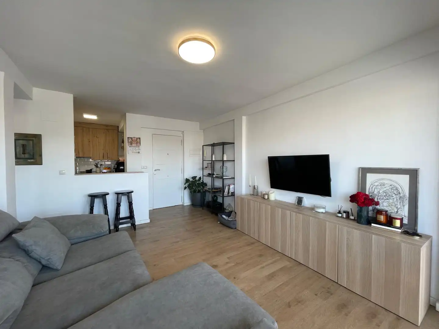 Sala de estar de Piso en venta en Vélez-Málaga con Amueblado, Lavadora y TV