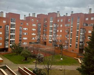 Exterior view of Flat for sale in  Madrid Capital  with Heating and Parquet flooring