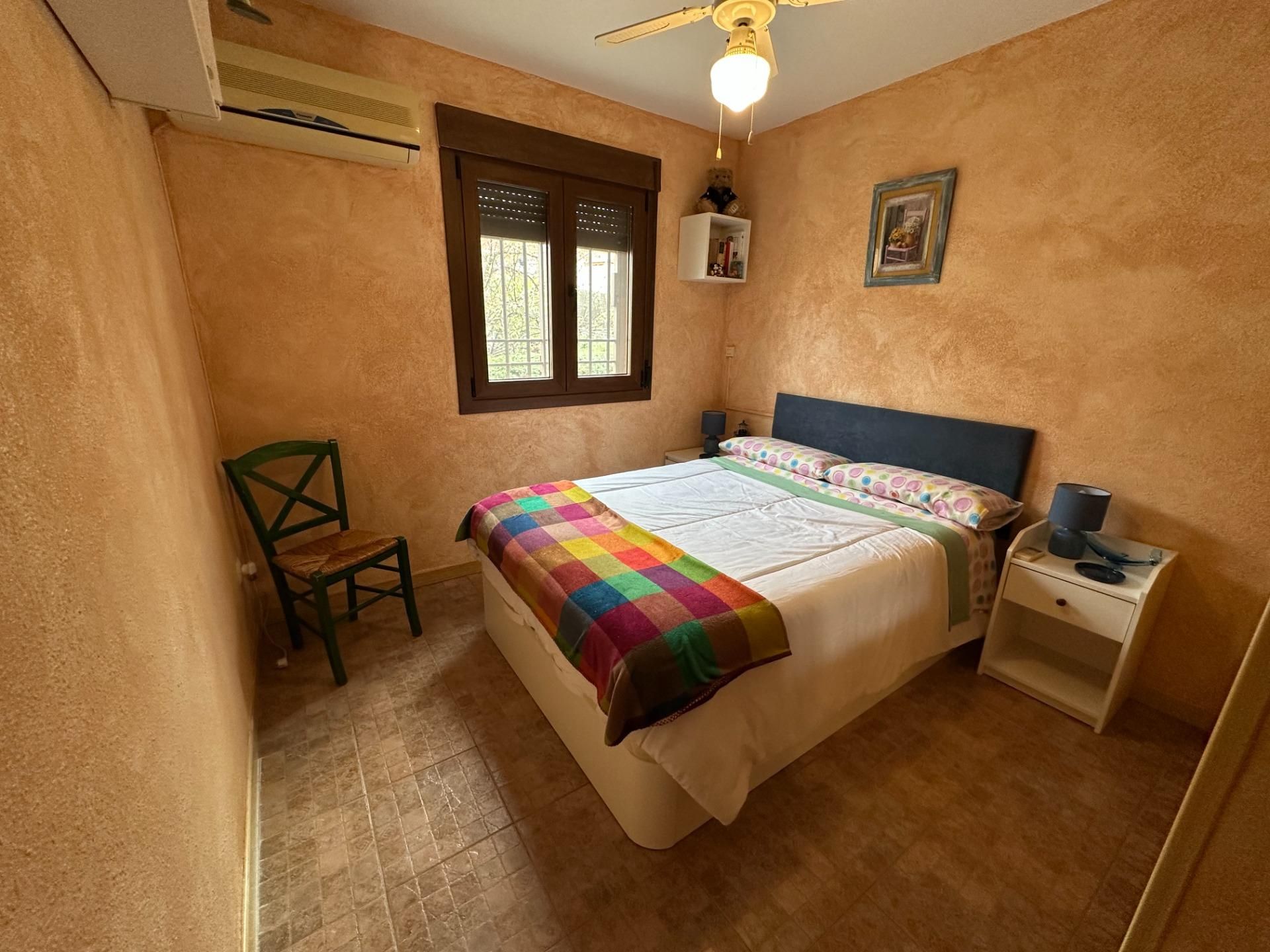 Bedroom of House or chalet to rent in Méntrida  with Air Conditioner, Private garden and Terrace