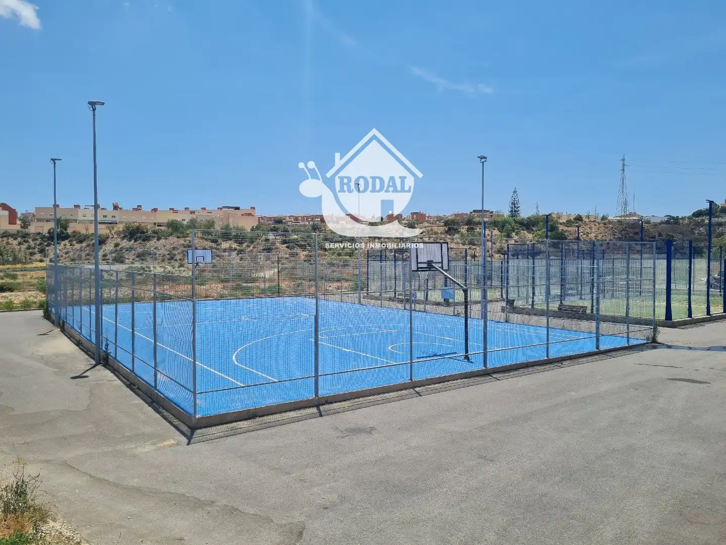 Vista exterior de Piso en venta en Huércal de Almería con Aire acondicionado, Calefacción y Parquet