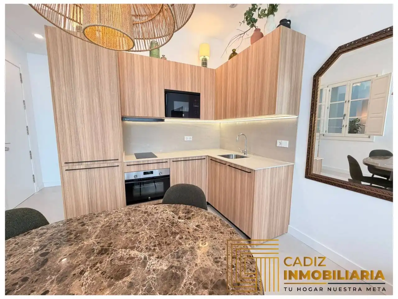 Kitchen of Flat for sale in Cádiz  with Air Conditioner and Furnished