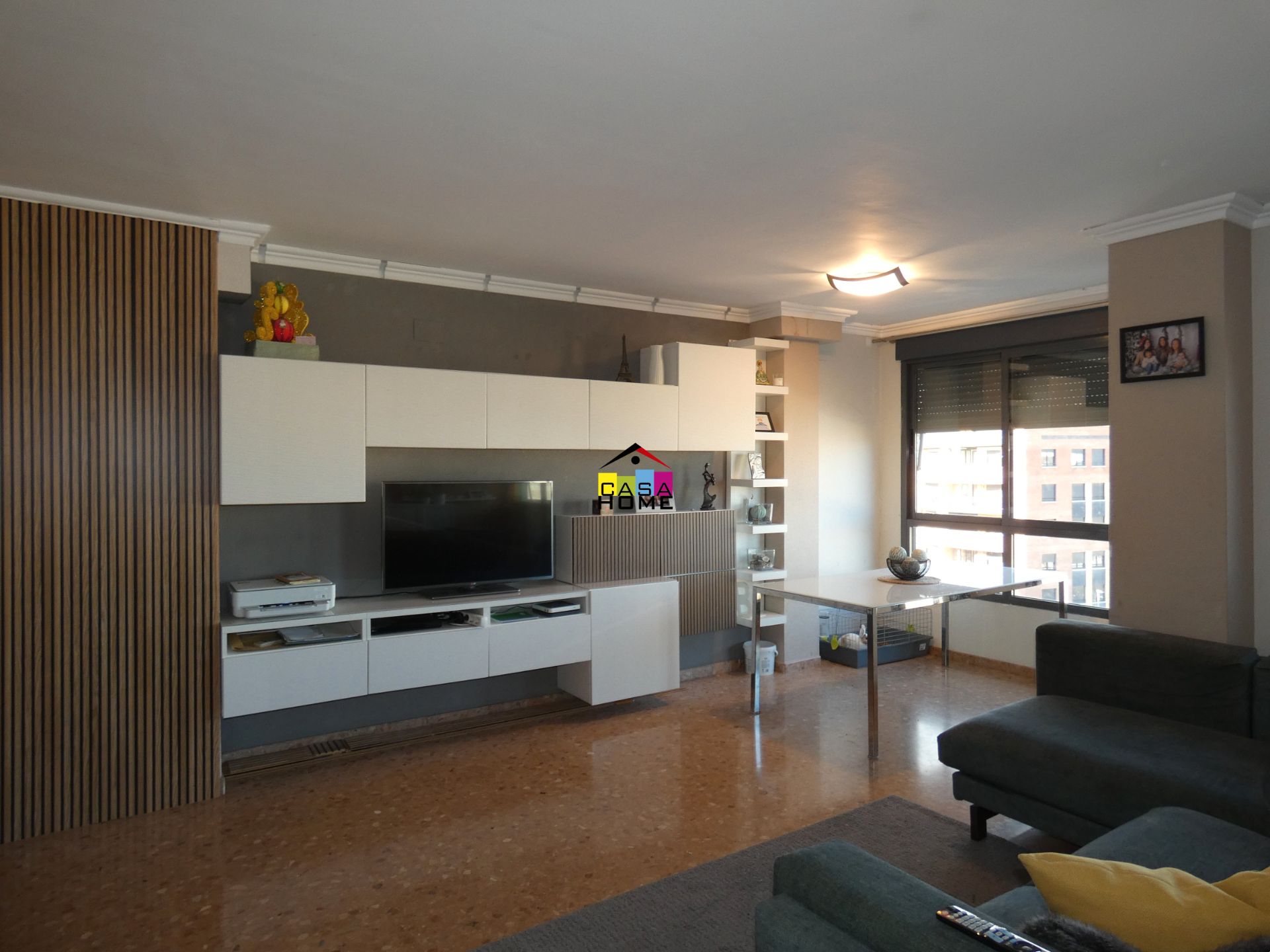 Living room of Flat for sale in Castellón de la Plana / Castelló de la Plana  with Air Conditioner, Heating and Storage room