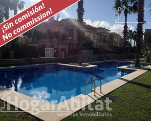 Swimming pool of Flat for sale in Daya Vieja  with Air Conditioner, Heating and Private garden