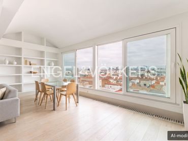 Attico con balcone in affitto a O'Donnell