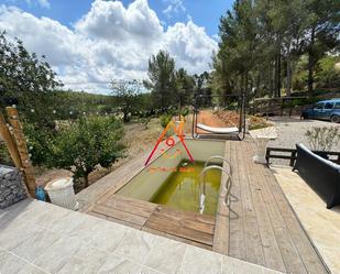 Jardí de Casa o xalet de lloguer en Sant Antoni de Portmany amb Piscina, Moblat i Forn