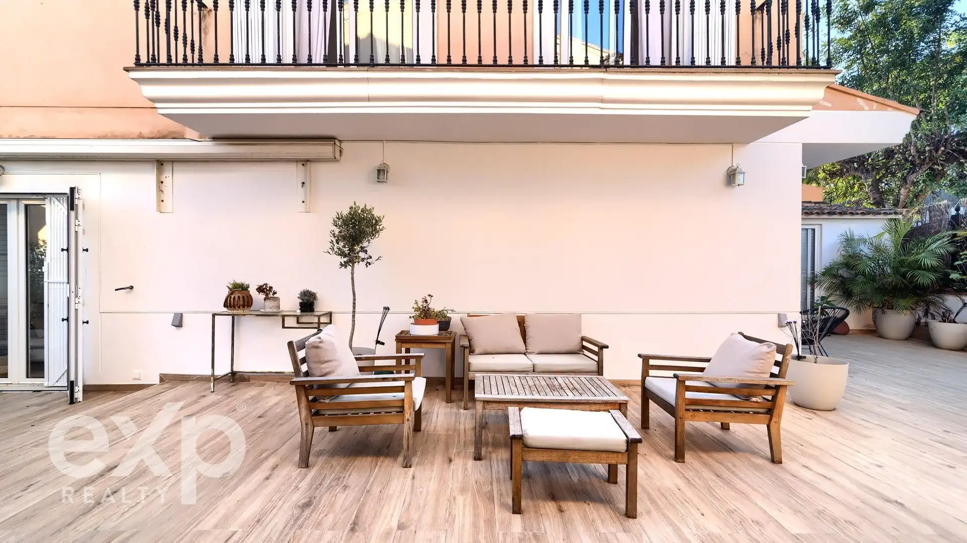Terraza de Casa o chalet en venta en Godella con Aire acondicionado, Calefacción y Jardín privado