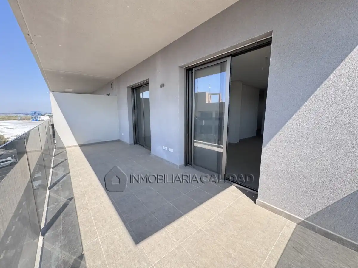 Terrasse von Wohnung zum Verkauf in Santa Pola mit Heizung
