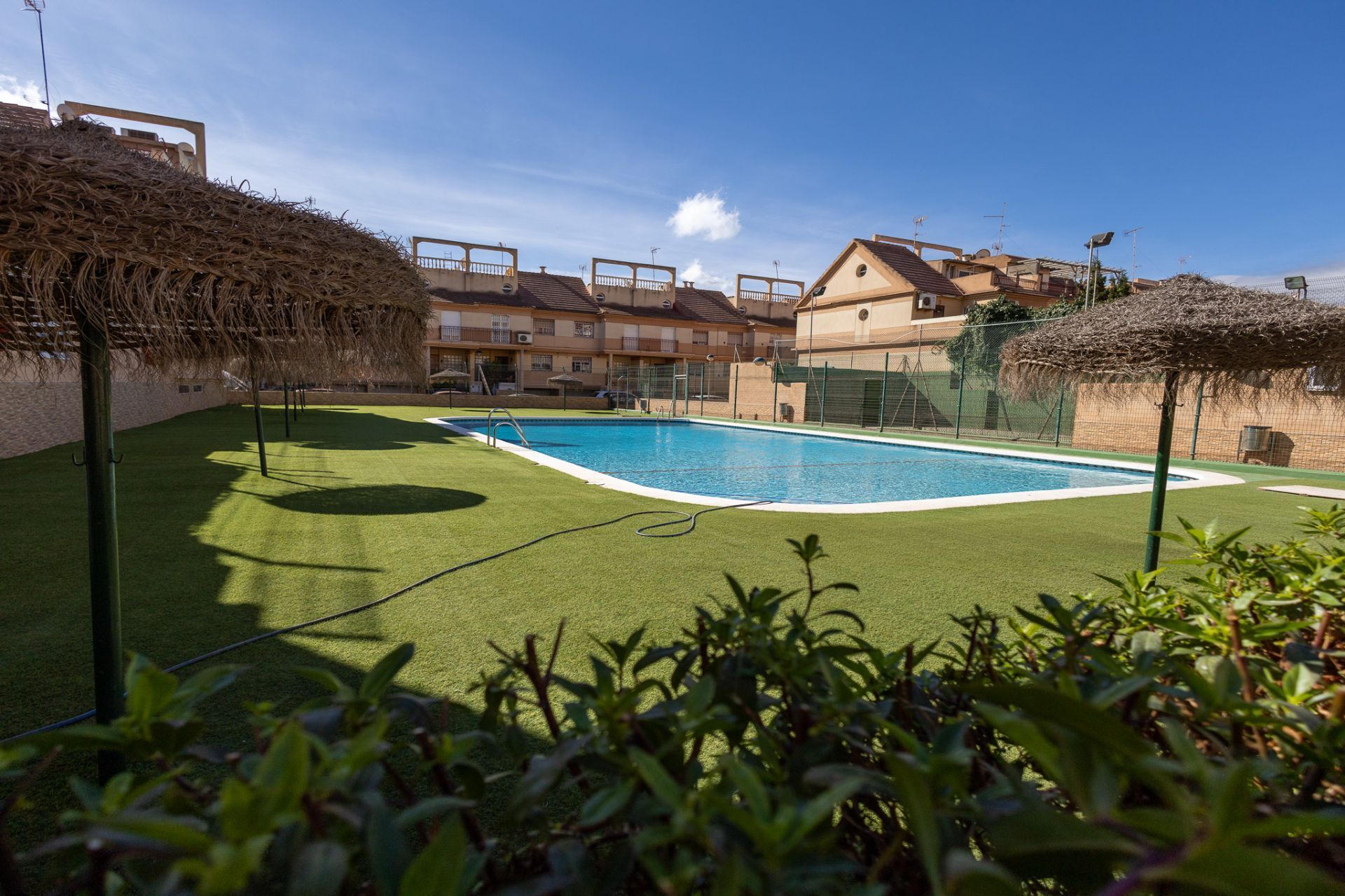 Swimming pool of House or chalet for sale in  Melilla Capital  with Air Conditioner, Heating and Private garden