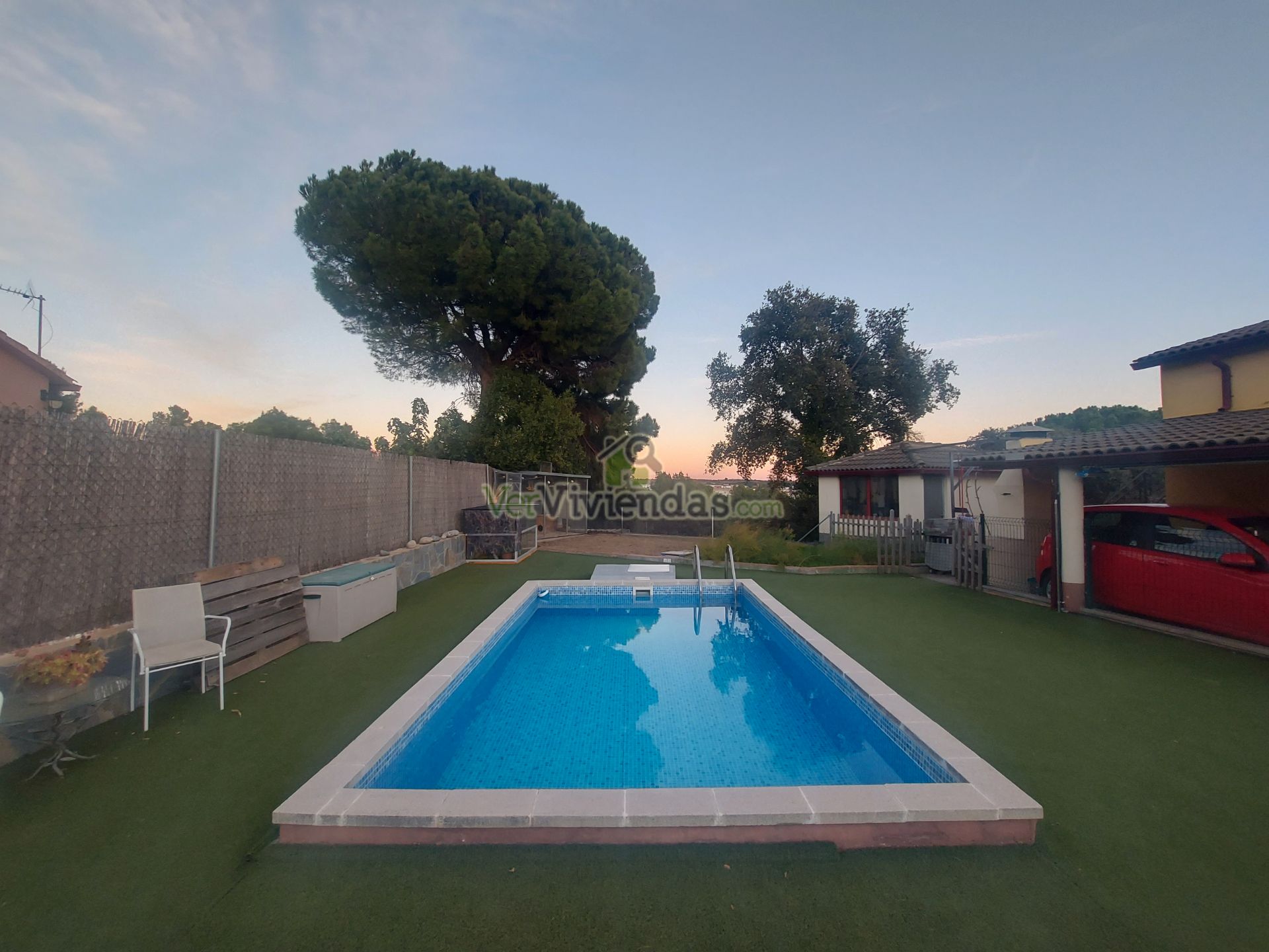 Piscina de Casa o chalet en venta en Piera con Calefacción, Jardín privado y Parquet