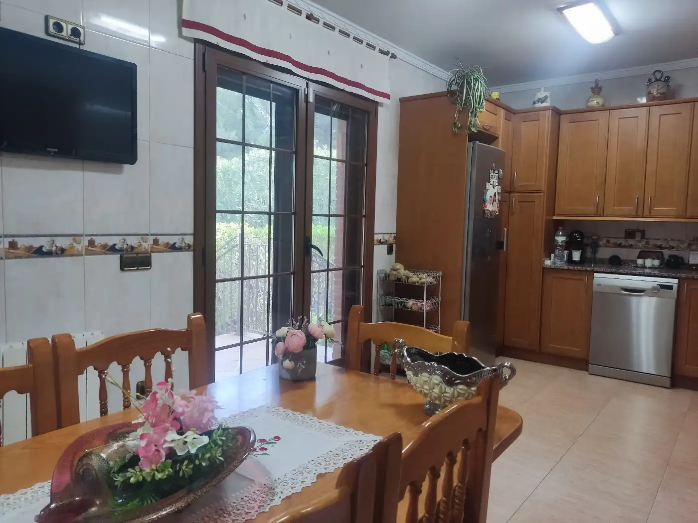 Cocina de Casa o chalet en venta en Riudecanyes con Aire acondicionado, Jardín privado y Terraza